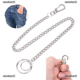 38cm Long Wallet Belt Chain Trousers Hipster Pant Jean Keychain Hip Hop Jewelry