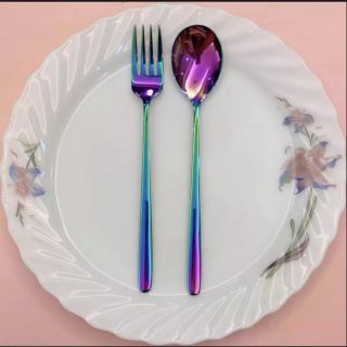 Stainless Spoon and Fork Set
