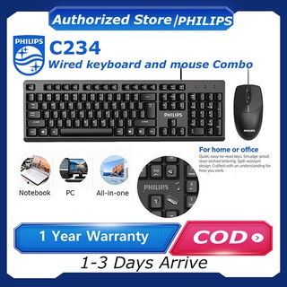 Philips C234/C354/C294/C264/HP KM100/Dell KB216+MS116 / Wireless/wired office Keyboard Mouse Combo