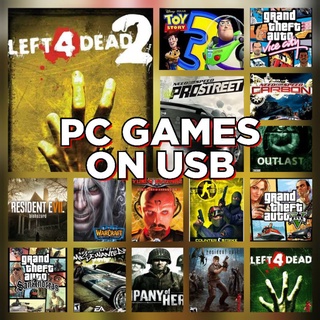 PC GAMES - USB FLASH DRIVE FULL OF GAMES, READY TO PLAY