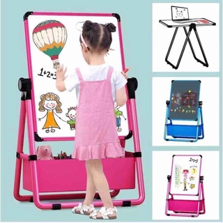 board for kids❖▧☄RAY_Multipurpose Foldable Whiteboard/Blackboard Easel For Kids- Drawing Table Blin