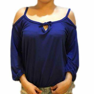 Urban Styles Cotton Cold Shoulder Tops (1)