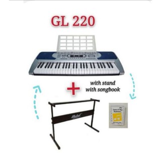 GLOBAL GL400 / GL 220 54keys keyboard piano with stand songbook