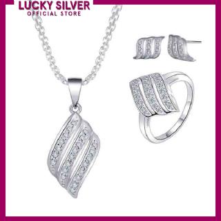 Lucky Silver Italy 92.5 Silver Ladie's Set S34 (1)