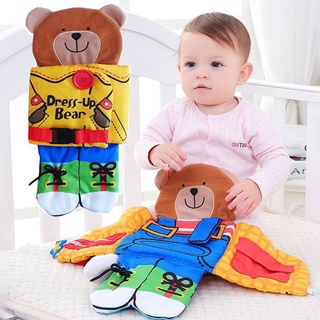 baby books babies✽Baby Crib Bumper Bed Protector Kids Cloth Cognize Educational Books Pictur