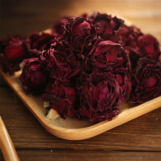 ๑Ink red rose Yunnan ink red rose double rose 1 1 cup no added rose corolla edible dried flowers