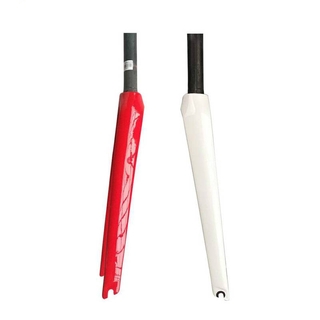 [In stock] Full carbon fiber road fork 700C bicycle straight tube fork 28.6