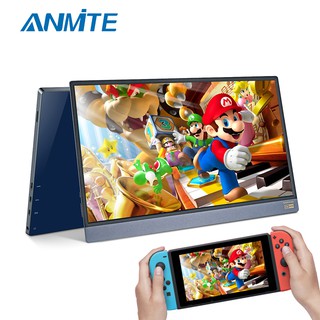 Anmite 15.6"IPS 4K HDR UltraHD PS4 Switch Console Portable Led Monitors Type-c HDMI USB-C Display