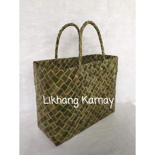 Likhang Kamay Native Pandan Bayong Basket Set of 6 baskets 5x12x10