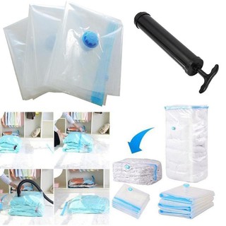 Vacuum Bags Storage Plastic Bags Clothes Pack Bags *Hand Pump Needed be ordered