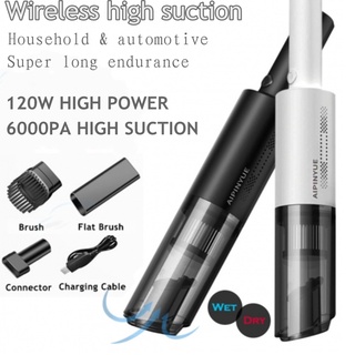 Portable household Car Vacuum Cleaner Wet Dry Dual Use Wireless Handheld Vacum Cleaner