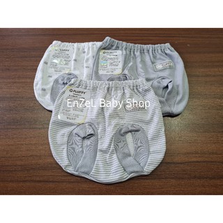 Gray Gray Baby Pop Pants 3pcs size SML / Baby Fluffy / SNI