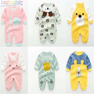 New arrival Newborn Baby Romper Long Sleeve Cotton Boys Girls Clothes