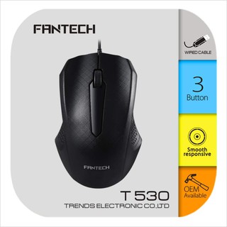 Fantech T530 Office Mouse Computer Wired Mouse USB