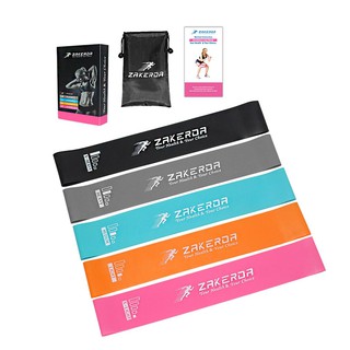 【Ele】1/5 Tension Resistance Band Exercise Strength Weight Training (9)