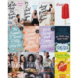 Jenny Han Books: To All The Boys I've Loved Before, The Summer I Turned Pretty, Burn to Burn