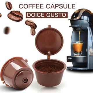 Y3 Refillable Dolce Gusto Capsules Reusable Coffee Capsules Compatible with Nescafe Genio, Piccolo, Esperta and Circolo for i cafilas