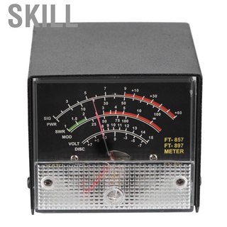 Skill External S Meter SWR Power Receive Display Meters for Yaesu FT-857/FT-897