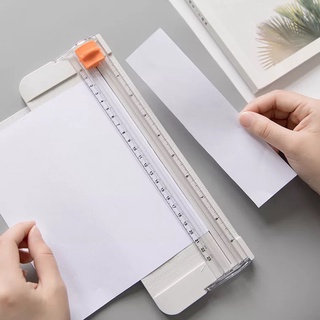School & Office Equipment❍Sliding Mini Portable Paper Cutter with Ruler