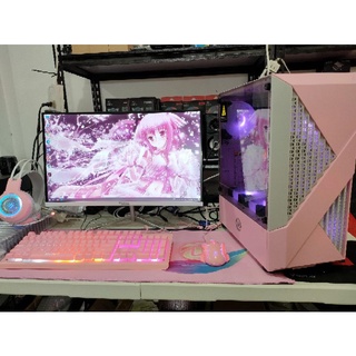 Pink Gaming Computer Set am4 socket (1)