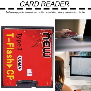 【Ele】T-Flash to CF type1 Compact Flash Memory Card UDMA Adapter (1)