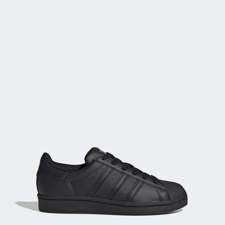 adidas ORIGINALS Superstar Shoes Kids Unisex Black Sneaker FU7713