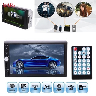 【Tiktok Popular】Car 7" 2DIN Touch Screen MP5 Player Support Bluetooth MAR