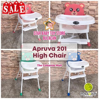 【Ready Stock】❄♝┅Apruva HC-201 4 in 1 High Chair for Baby (1)