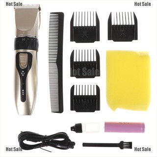[Ready Stock] 1pc Animal pet dog cat hair trimmer electric shaver razor grooming quiet clipper kit