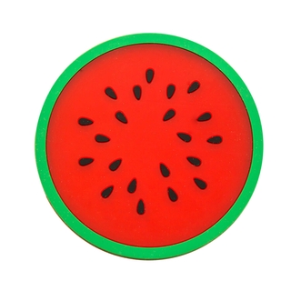 SUHE New Fruit Shape Heat Insulation Mat Tea Cup Milk Mug Coffee Cup Silicone Coaster Non-slip Coasters Insulation Colorful Kitchen Placemats Cup Mats Family Office Bowl Pad (7)
