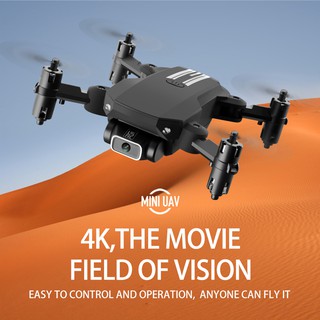 ๑✓✁XKJ 2020 New Mini Drone 4K 1080P HD Camera WiFi Fpv Air Pressure Altitudes Hold Black And Gray Fo