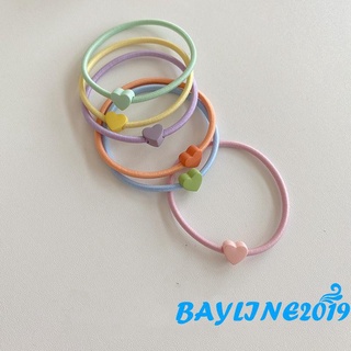 BAY-Women Ponytail Holders, Cute Heart Elastic Band Hair Ring Fashion Hair Accessories