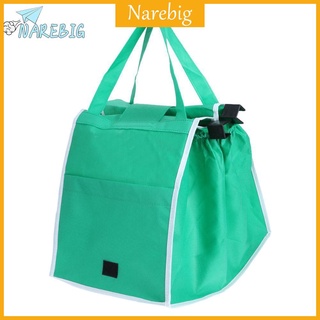 ♡NAREBIG♡Cart Trolley Supermarket Shopping Bags Foldable Reusable Handbags