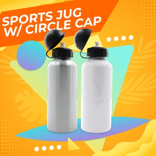 Sublimation Sports Jug Circle Cap 600ml