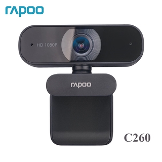Rapoo C260 Webcam HD 1080P With USB With Microphone Rotatable Cameras For Live Broadcast Video Calli