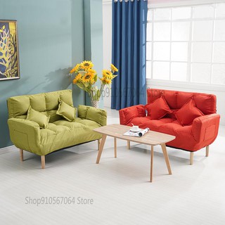 Lazy outdoorLazy Sofa Bedroom Small Sofa Small Family Type Double Tatami Net Red Sofa Simple Folding