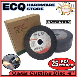 cutting disk oasis 4inch 25PCS