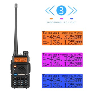 Baofeng UV-5R III Tri-Band Two Way Radio Walkie Talkie VHF136-174Mhz/220-260Mhz/UHF400-520