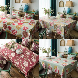 waterproof Tablecloth printed Dinner Table Cover