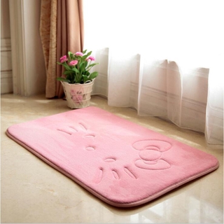 Lovely Hello Kitty Soft Carpet Anti-skid Floor Mat Doormat Rug