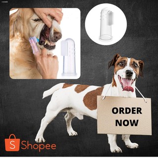▩✆✥ONHAND| Finger Coat Toothbrush Pet Tooth Brush Finger Toothbrush CASH ON DELIVERY