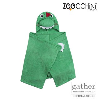 Zoocchini Kids Hooded Towel - Devin the Dino