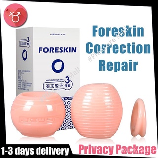 □℡✒ 【Ready Stock】3pcs Foreskin Restoration Correction Delay Ring Penis Cock Rings Adult Sex Toys fo