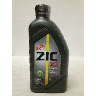 ZIC X7 10W-40 FULLY SYNTHETIC (1 LITER)
