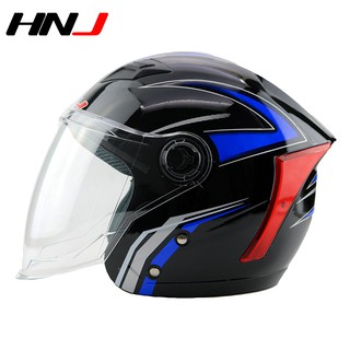 HNJ A4-001 Women Half Face Motorcycle Helmet Visor Helmet Men's Universal