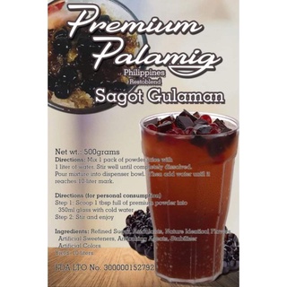 Dried Goods❈Sago at Gulaman 500 grams Premium powders for Pinoy Negosyo
