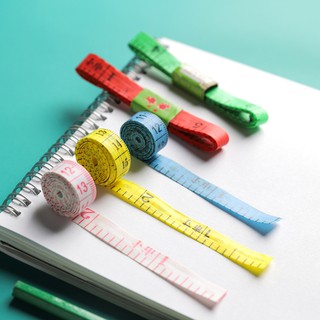 1.5 meters color tape measurement use clothes, height, waist, household sewing tool random color 1PC