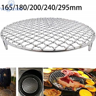 Round Cooling Baking Rack 304 Stainless Steel Wire Oven Grill Sheet BBQ