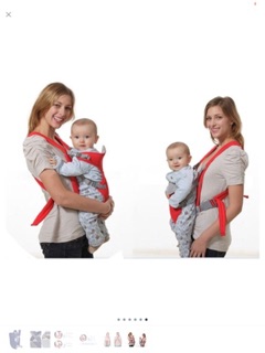Baby Carrier sling wrap Rider Infant Comfort backpack (5)