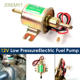 JEREMY1 Universal Fuel Supply Auto Car Gas Diesel Inline Fuel Pumps 2.5-4 PSI HEP02A 12V Electric Durable HEP-02A Low Pressure
